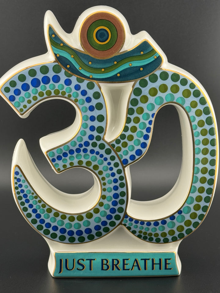 Karma & Luck- Om Statue - Just Breathe