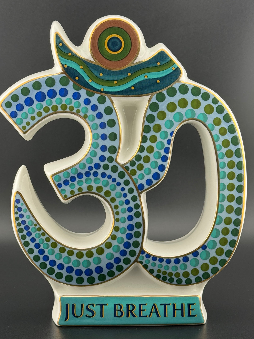 Karma & Luck- Om Statue - Just Breathe