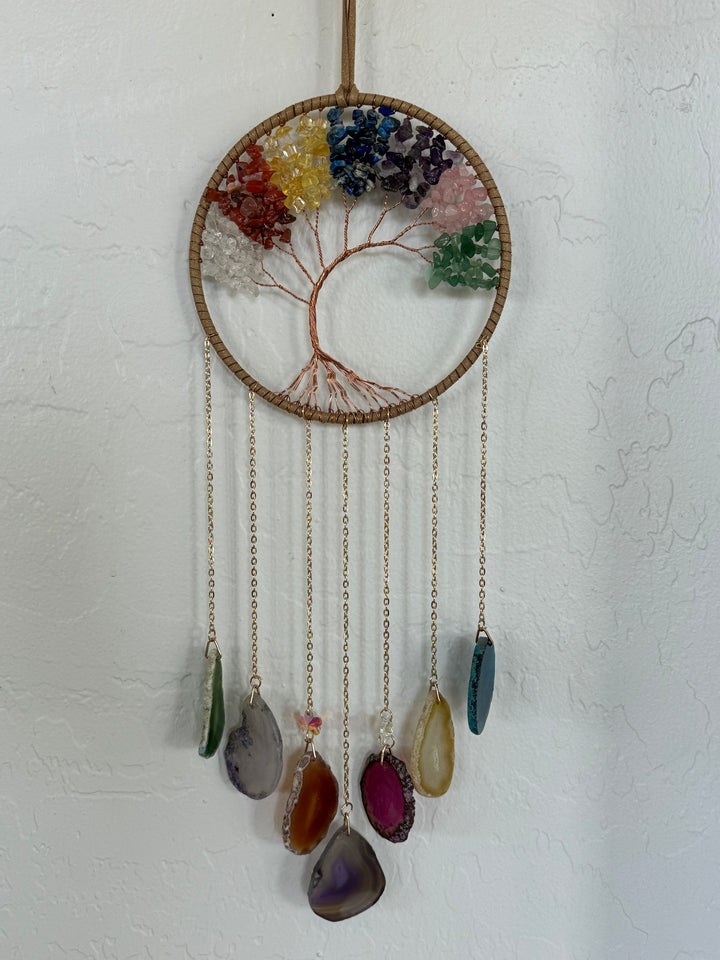 Chakra Harmony - Tree of Life Dream Catcher Wall Decor
