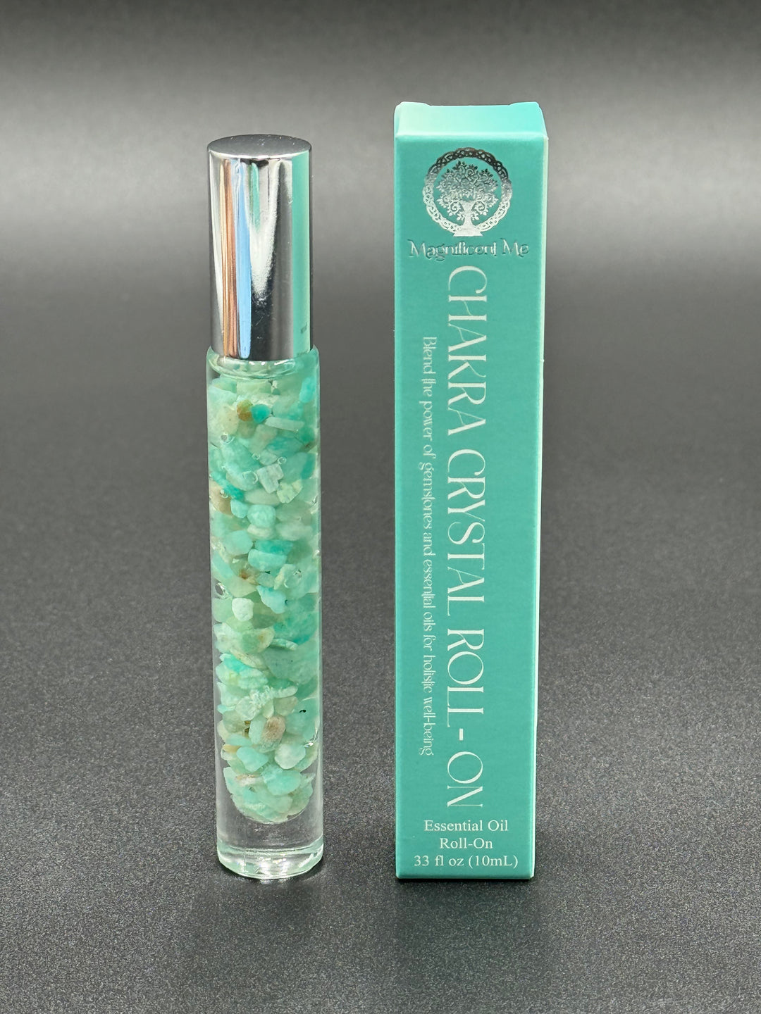 Amazonite Tranquility - Chamomile Infused Crystal Roll-On (Heart & Throat Chakras)
