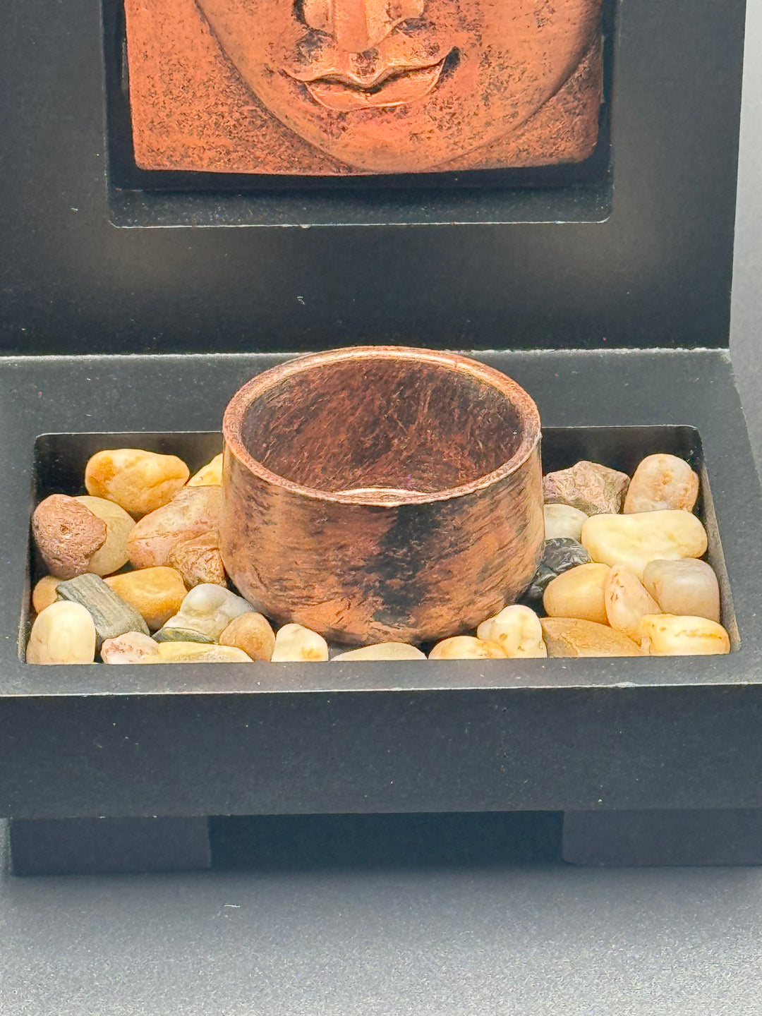 Buddha Face Candle Holder