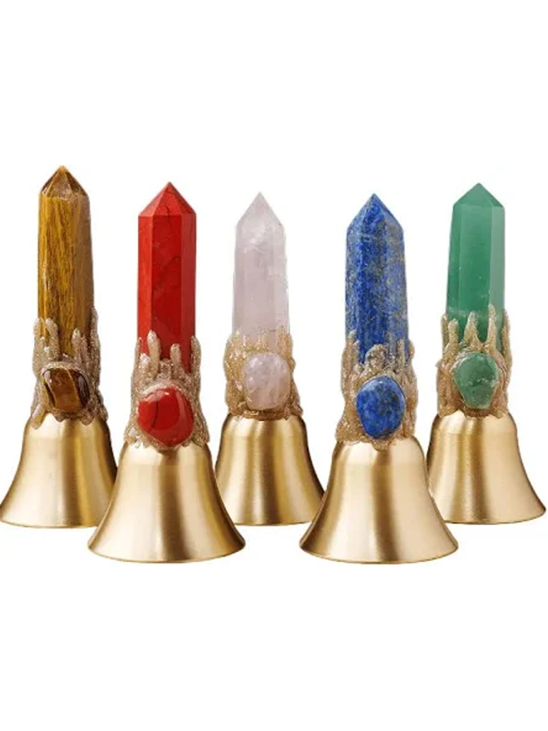 Natural Crystal Point Harmony Bell