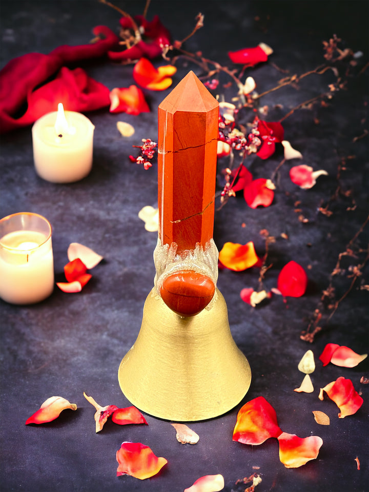 Natural Crystal Point Harmony Bell