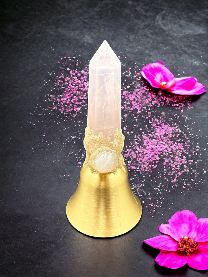 Natural Crystal Point Harmony Bell