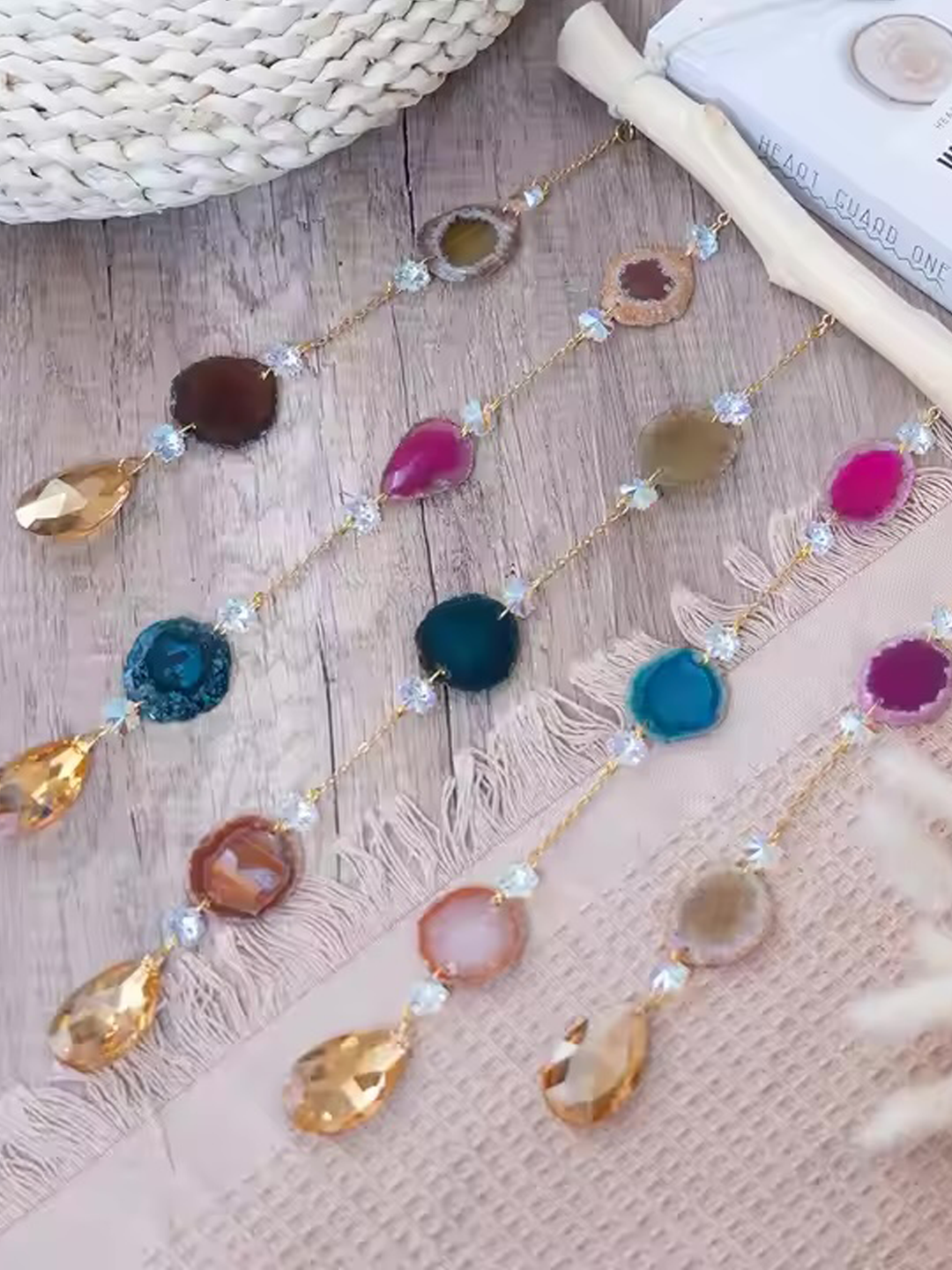 Agate Harmony Sun Catcher