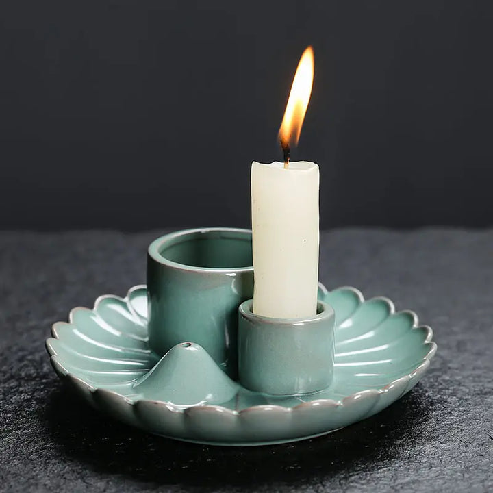 Harmony Haven 4-in-1 Ceramic Incense Burner Set