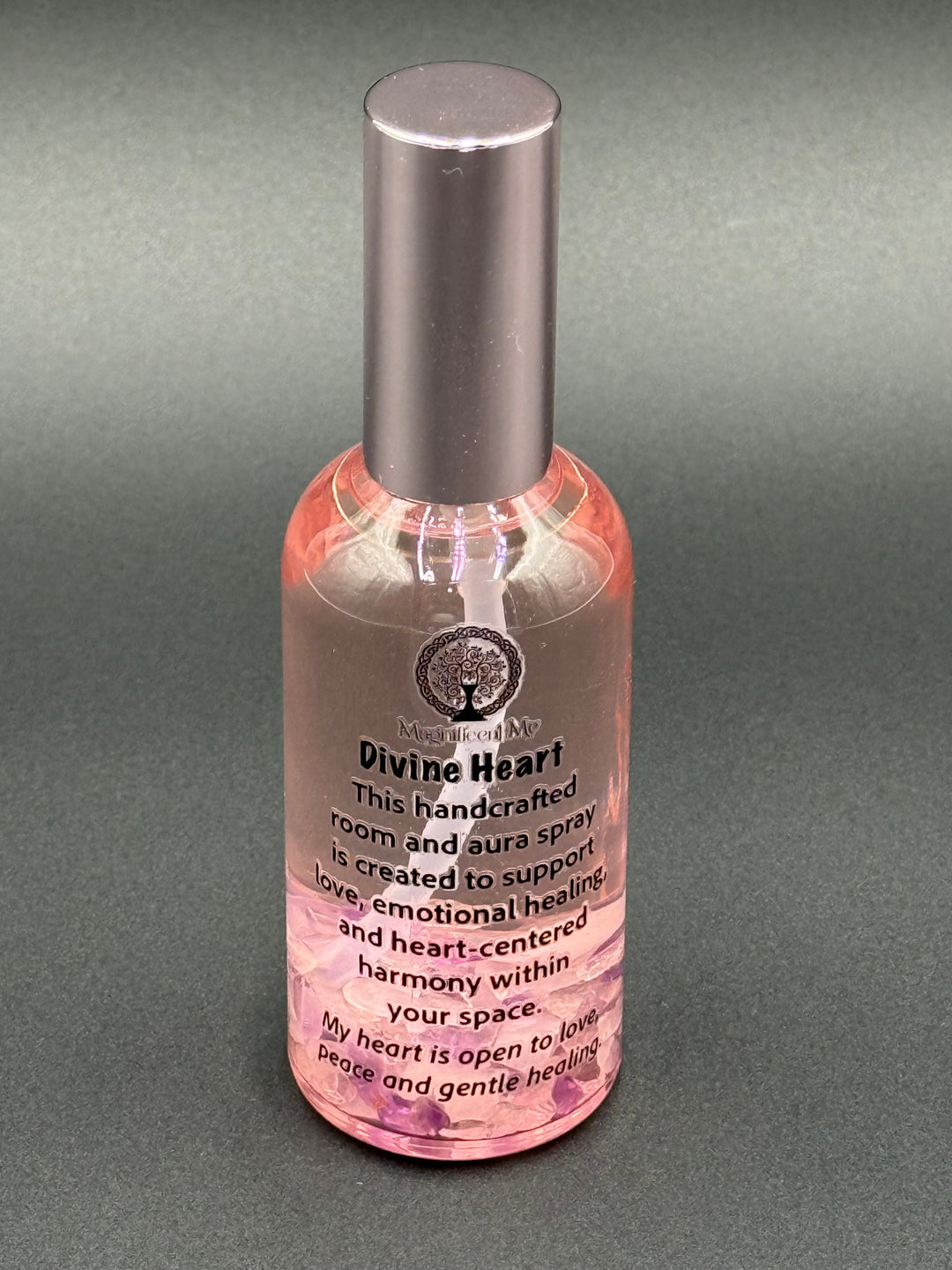 Divine Heart Aura Spray for self-love, healing rituals and energy cleansing