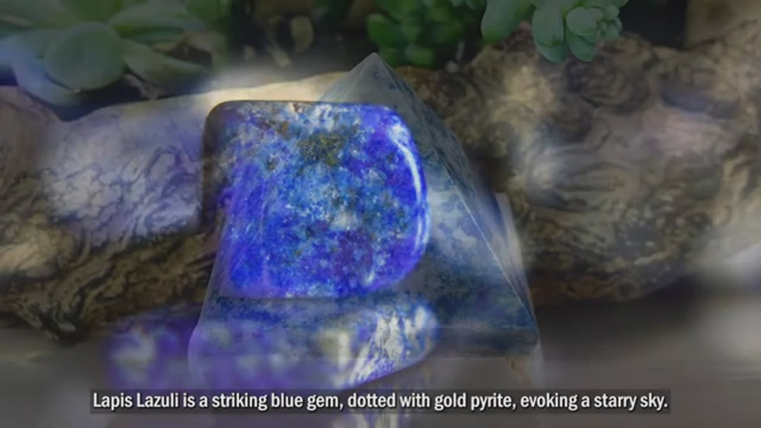 Lapis Lazuli Illumination - Clary Sage Infused Crystal Roll-On (3rd Eye Chakra)